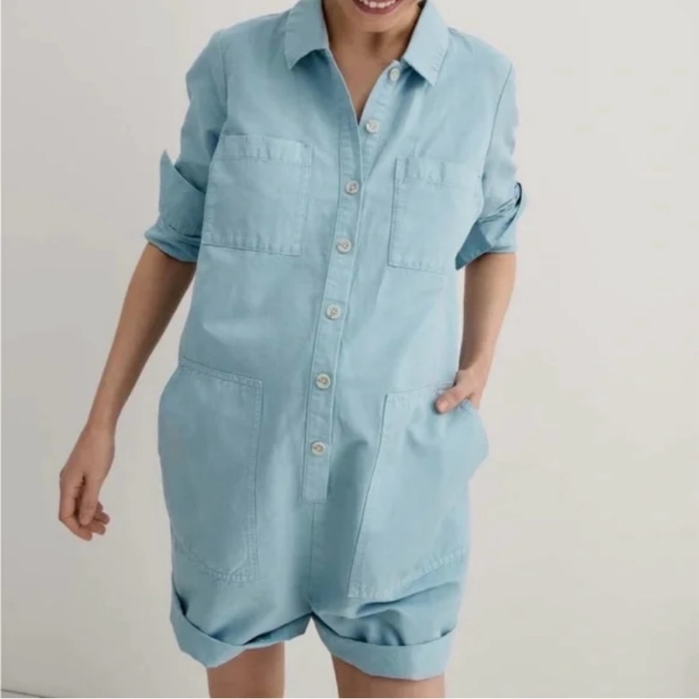Hatch Maternity utility Romper. 2